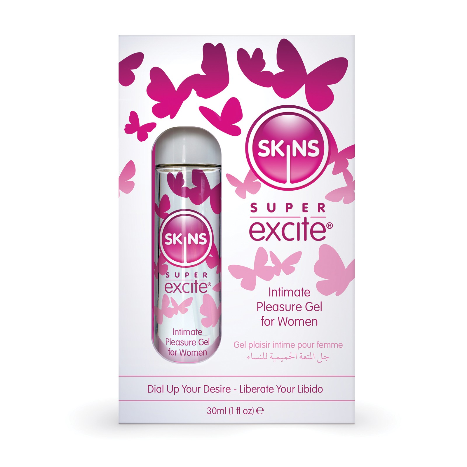 Skins Super Excite Clitoral Stimulation Gel for Enhanced Pleasure