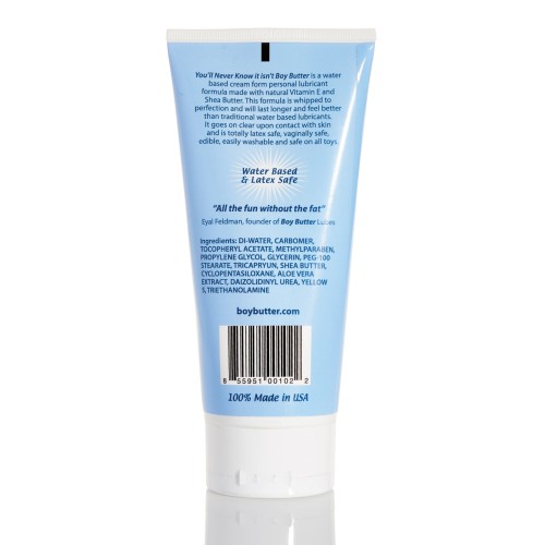 Boy Butter H2O Lubricant Tube 6 oz