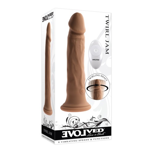 Vibrador Interactivo Evolved Twirl Jam