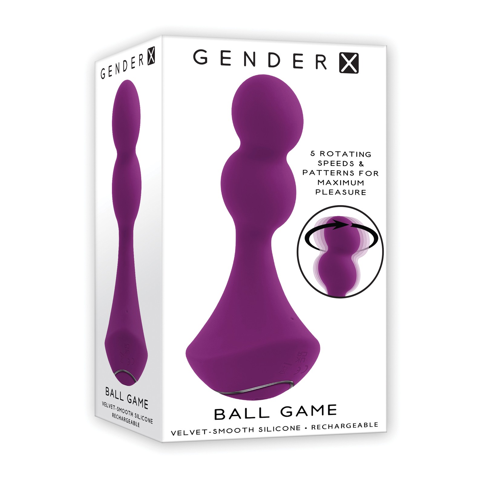 Juego de Bolas Gender X - Púrpura