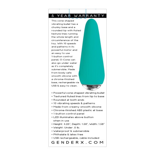 Gender X O-Cone Teal