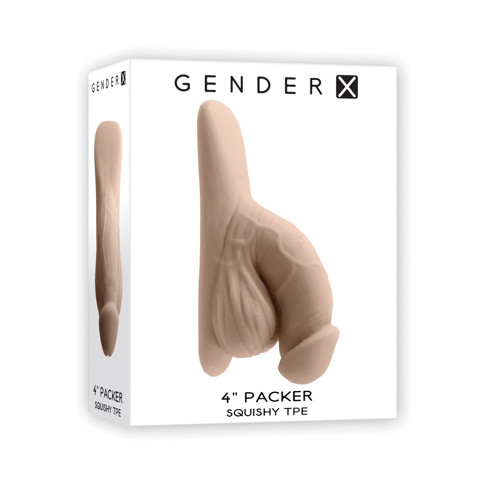 Gender X 4-Inch Packer for Comfort and Realism