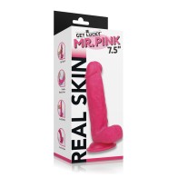 Get Lucky Mr. Pink 7.5 Dual Layer Dong