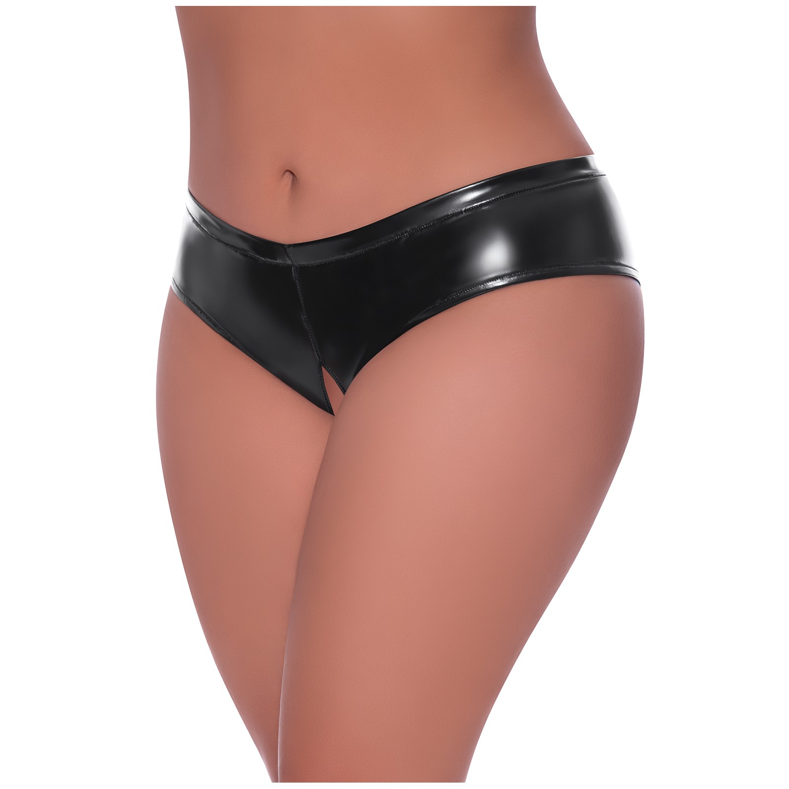 Club Candy Low Rise Boy Short Black