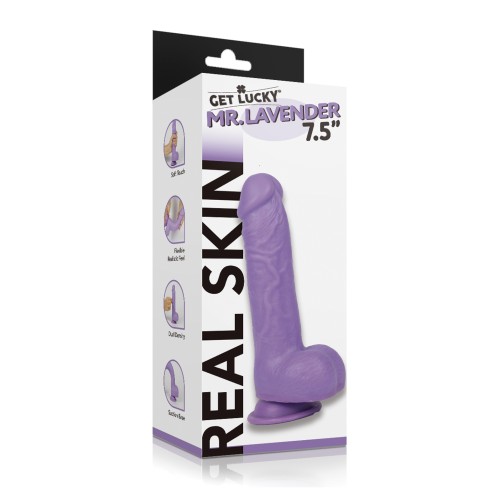 Dildo Doble Capa Get Lucky Mr. Lavender - 7.5"