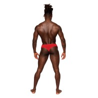 Tanga Abierto Sassy Lace Rojo