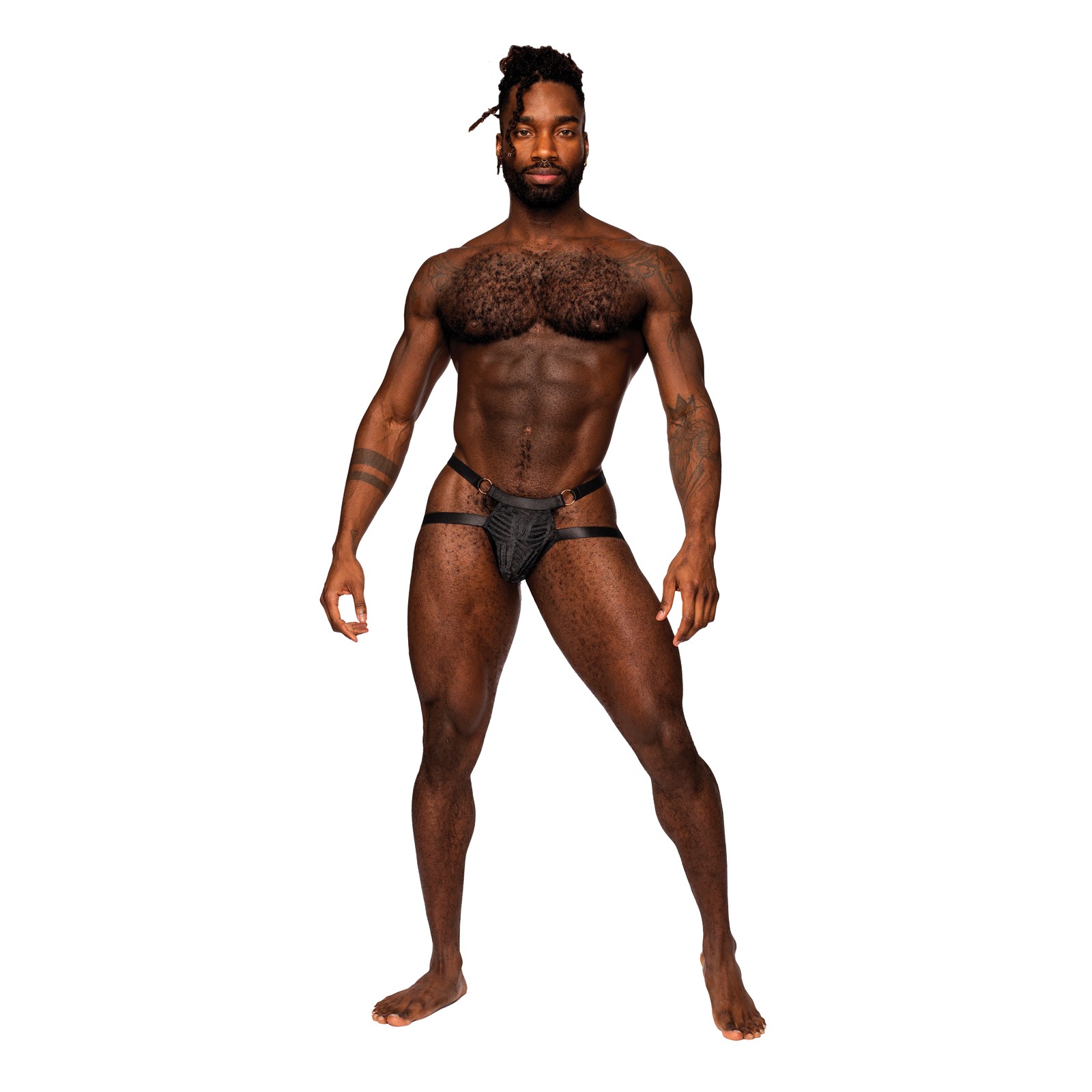 Rude Awakening Mesh Ring Jock Black