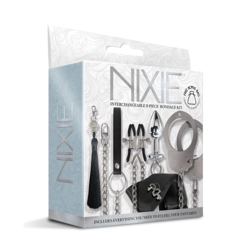 Nixie 8 Piece Bondage Kit for All Your Fantasies