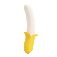 Pretty Love Banana Geek Vibrador Impulsor Amarillo