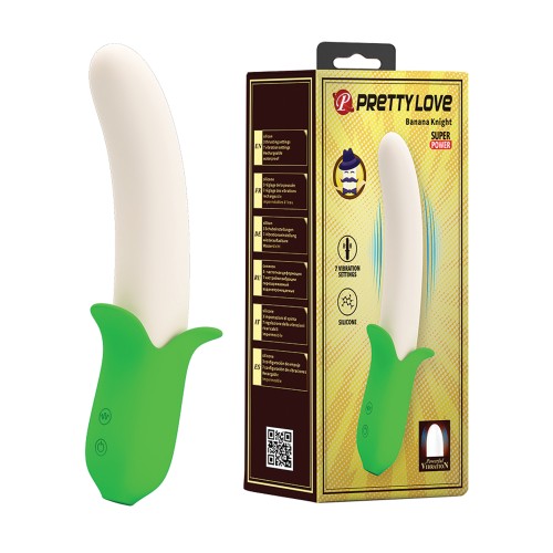 Vibrador Pretty Love Banana Knight - Verde