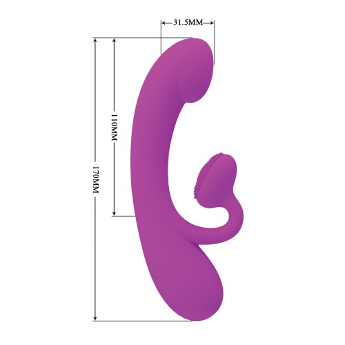 Vibrador Conejito Fucsia de Pretty Love para el Placer Definitivo