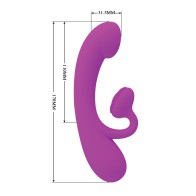 Vibrador Conejito Fucsia de Pretty Love para el Placer Definitivo