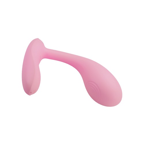 Pretty Love Baird Plug Anal Vibrante con App - Rosa Fucsia