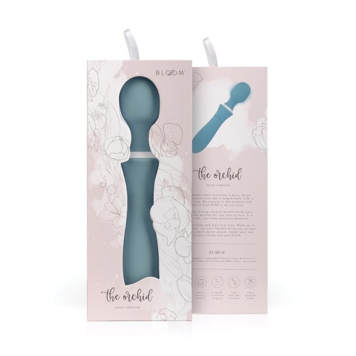 Bloom The Orchid Wand Vibrator Teal