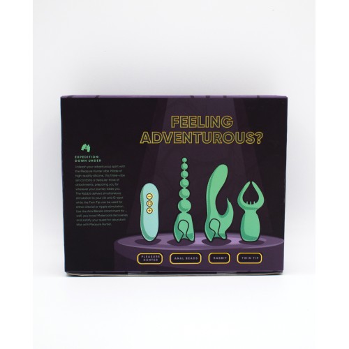 Kit de Placer Pleasure Hunter 3 Piezas de Natalie's Toy Box - Menta