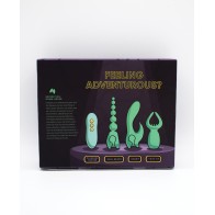 Kit de Placer Pleasure Hunter 3 Piezas de Natalie's Toy Box - Menta