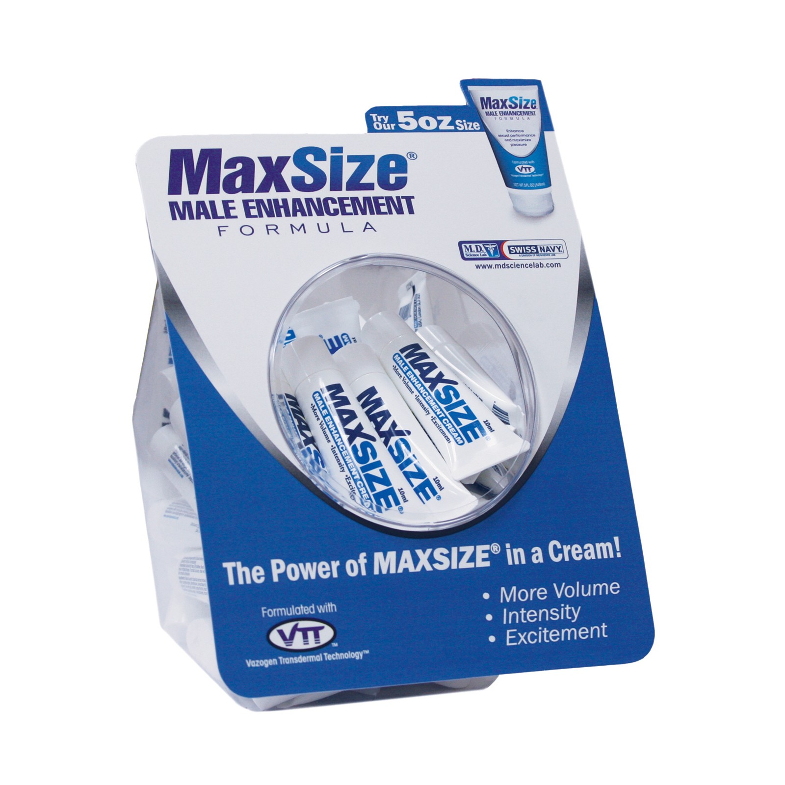 Crema de Mejora Masculina Swiss Navy Max Size 10 ml