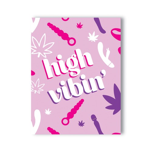 High Vibin 420 Greeting Card