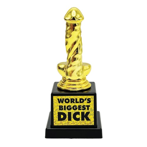 World's Biggest Dick Trophy Award