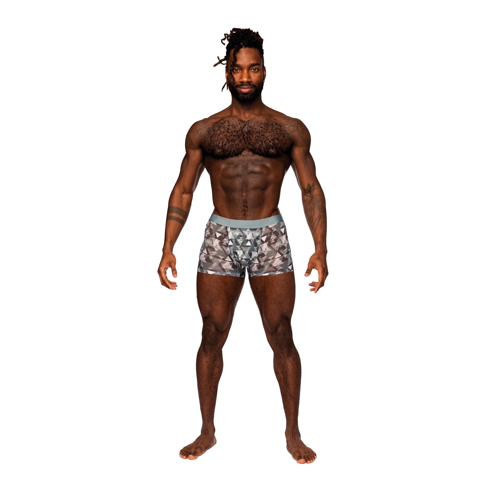 Male Power Seamless Sheer Shorts