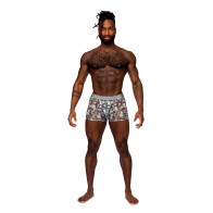 Male Power Seamless Sheer Shorts