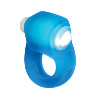 Anillo para el Pene Glowdick con LED Hielo Azul