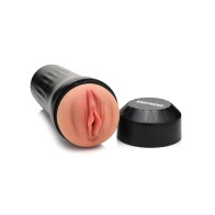 Curve Toys Mistress Vibrating Pussy Masturbator Tan