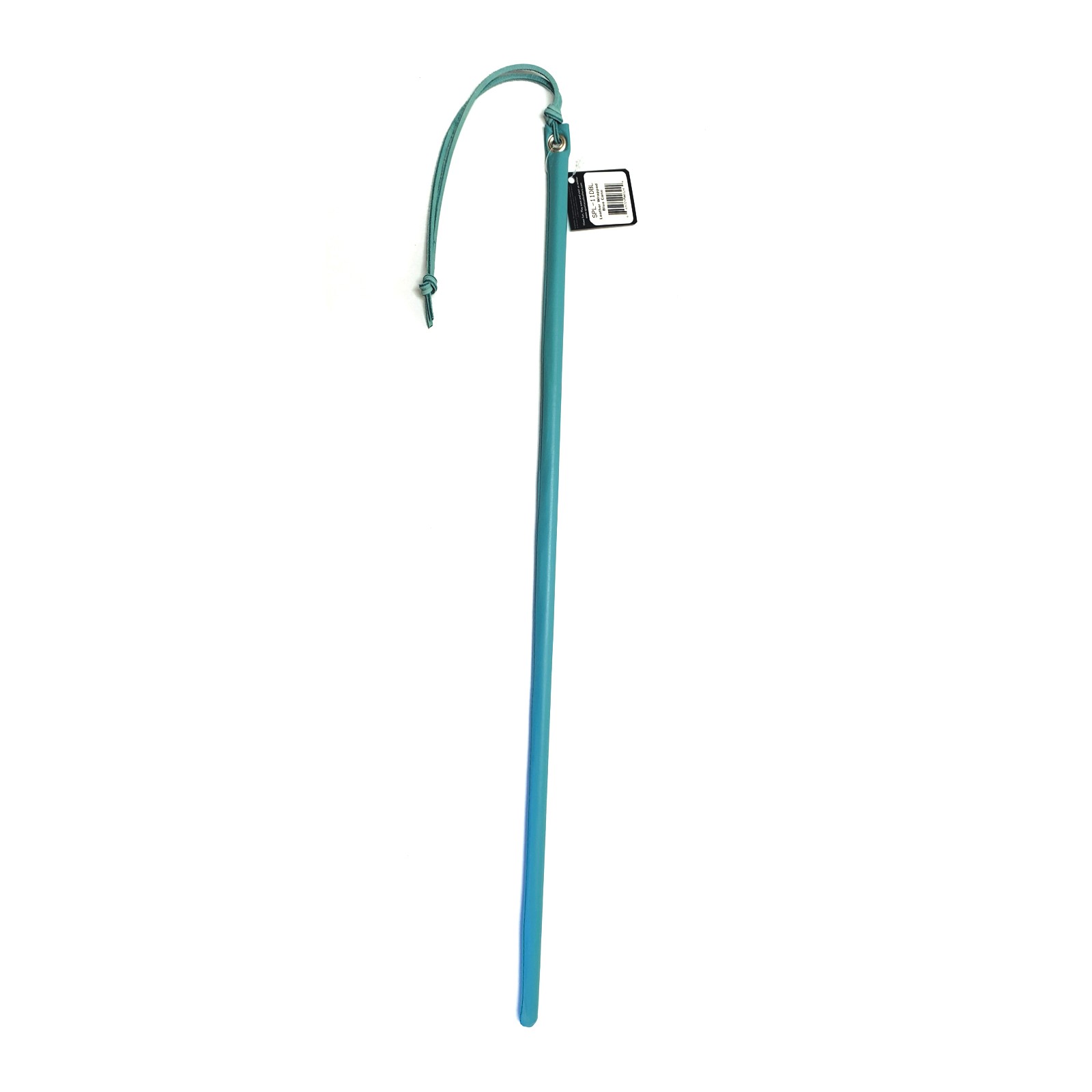 Spartacus 24 Inch Leather Cane Baby Blue