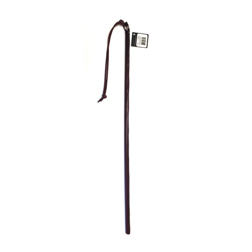 Spartacus 24 Inch Leather Wrapped Cane for BDSM Play