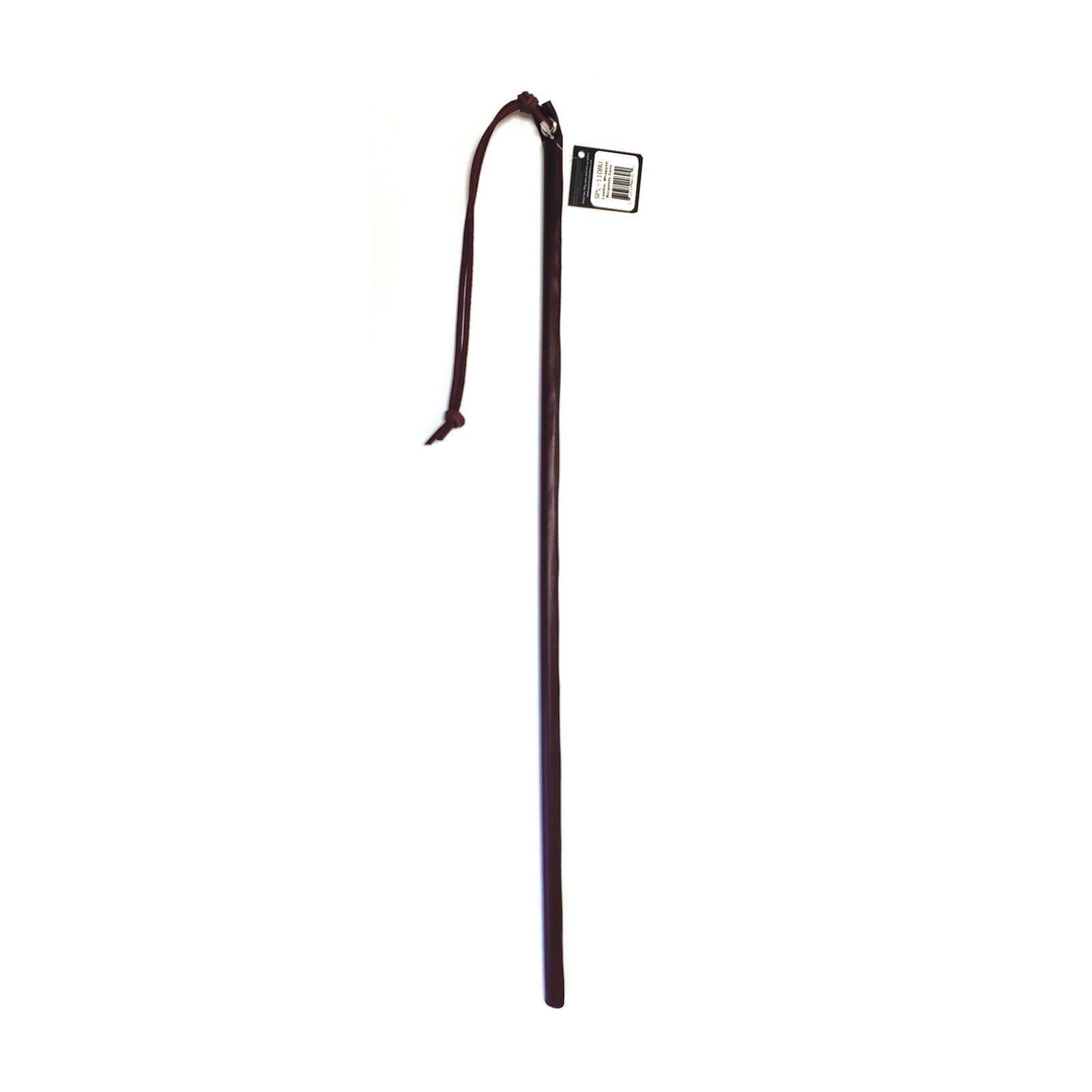 Spartacus 24 Inch Leather Wrapped Cane for BDSM Play