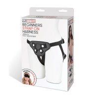 Lux Fetish Beginners Strap-On Harness - Black