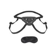 Lux Fetish Beginners Strap-On Harness - Black