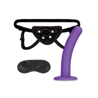 Lux Fetish 5" Dildo with Strap-On Harness