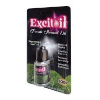 Aceite de Arousal Peppermint Body Action 0.5 oz