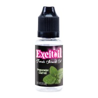 Aceite de Arousal Peppermint Body Action 0.5 oz