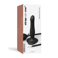 Strap on Me Inflatable Dildo Plug Black