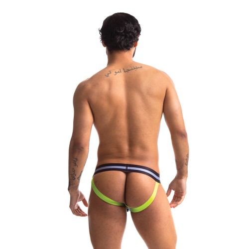 Sport Fucker Jersey Jock - XXL Black/Black