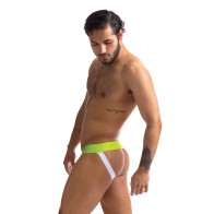 Jock Jersey Sport Fucker - Verde Claro/Blanco