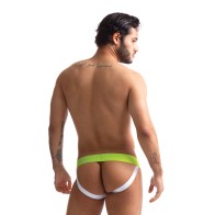 Jock Jersey Sport Fucker - Verde Claro/Blanco