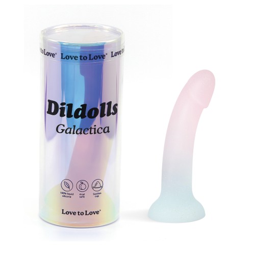 Dildolls Galactica de Silicona Love to Love - Color Unicornio