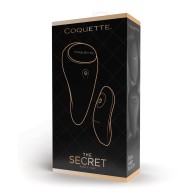 Coquette The Secret Vibe en Tanga - Negro/Oro Rosa