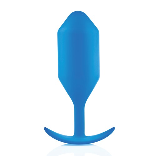 b-Vibe Snug Plug 5 con Peso para Placer Sensacional