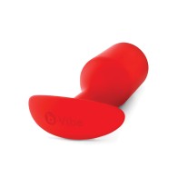 b-Vibe Weighted Snug Plug 6 Red