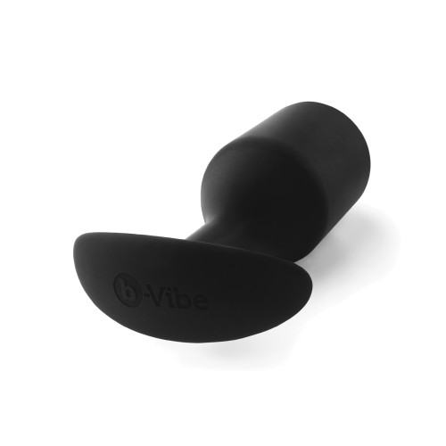 Cómodo b-Vibe Snug Plug 7 con Peso para Placer Aumentado