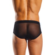 Brief Deportivo Cocksox de Malla con Pouch Contorneado Nero M