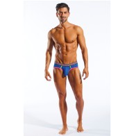 Cocksox Electro Blue Contour Pouch Sports Brief