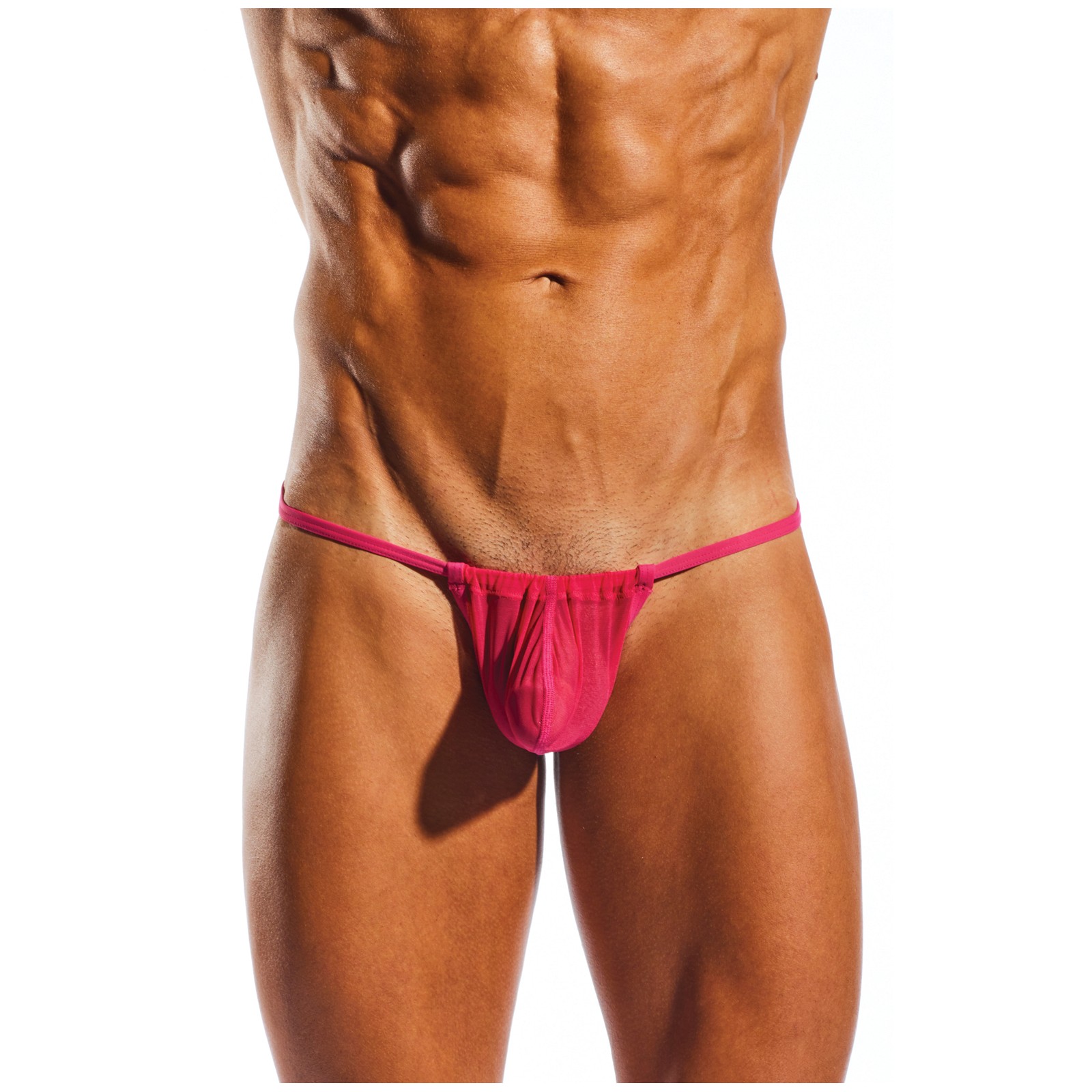 Tanga de Malla Cocksox Rosa