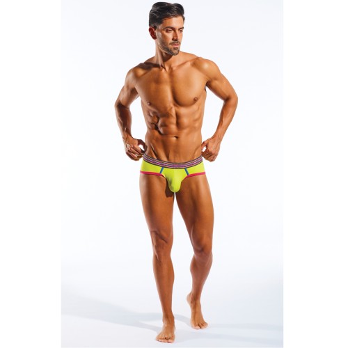 Cocksox Sports Brief with Contour Pouch - Rave XL