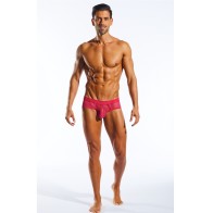 Cocksox Mesh Sports Brief Contour Pouch Fresia Pink XL