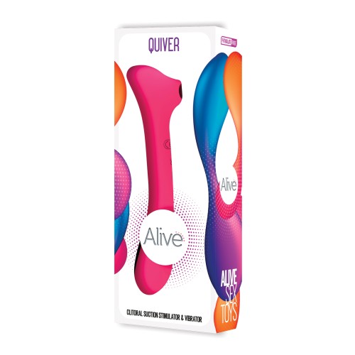 Alive Quiver Dual Action Vibrator